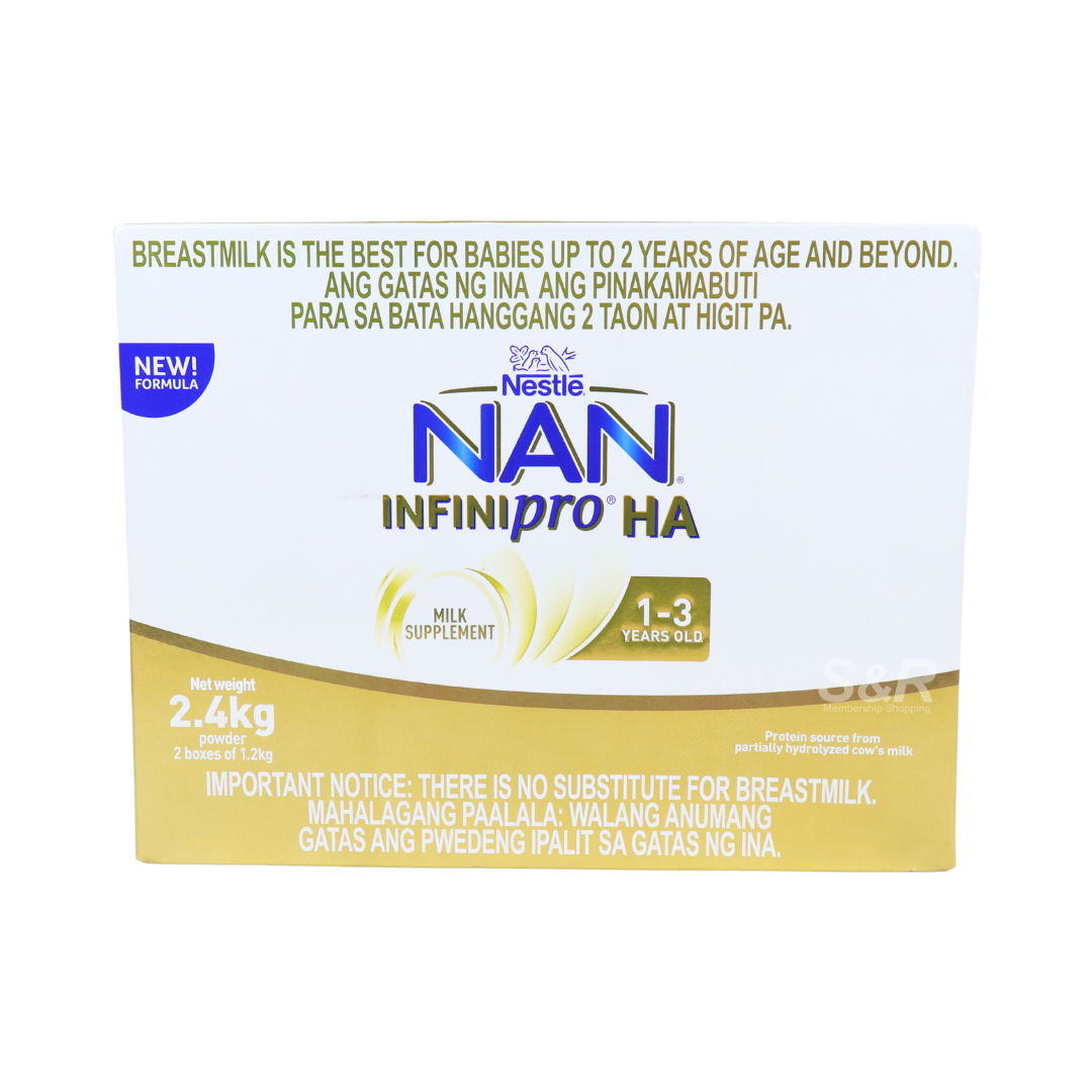 Nestle NAN Infipro HA 1 to 3 years old 2.4kg